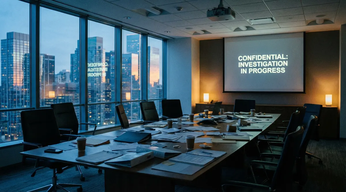 黑料正能量 - 企业会议室调查现场